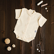 Боди Vikalex Экрю короткий рукав 56