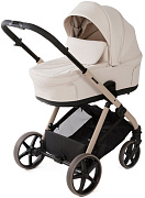 Детская коляска Adamex Sigma Natura 3 в 1 SI-03-VANILLA (ВАНИЛЬ)