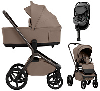 Коляска 3 в 1 Sweet Baby SBL Orso New + автокресло Premier Plus Grey New Dark Beige