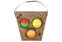 Набор тактильных мини-мячиков Oli&Carol Veggie Salad Baby Sensory Balls L-BABY-BALL-FRUITS Фруктовый салат