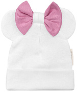 Чепчик (шапочка) AmaroBaby Nature essence mini ЧЗ молочный 38