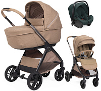 Коляска Chicco Bellagio 3 в 1 с автокреслом Kory Plus Fir Tree Caramel без накидки на ножки