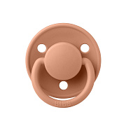 Пустышка силиконовая Bibs De Lux, 0+ 1010246 Peach