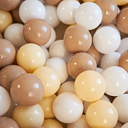 Шарики для сухого бассейна Unix Kids 150 штук диаметр 70 мм 3 цвета