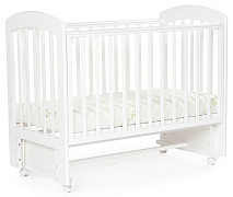 Детская кроватка Bebizaro Regency маятник универсальный 01 WHITE