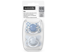 Набор физиологических пустышек Suavinex Wild, -2/2 мес, 2 шт 309095 BU
