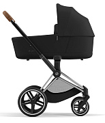 Коляска для новорожденных Cybex Priam IV Chrome Brown Sepia Black