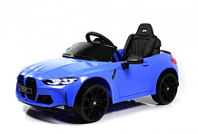 Детский электромобиль RiverToys BMW M4 A004AA синий