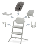 Стульчик для кормления Cybex Lemo 4 в 1 Suede Grey