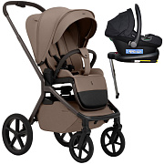 Прогулочная коляска Sweet Baby SBL Orso + автокресло Elegante Plus с базой i-Size ISOFIX DK780 Dark Beige