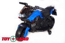 Детский электромотоцикл Toyland Minimoto JC918 Синий