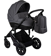 Детская коляска Indigo Coin 2 в 1 темно-серый