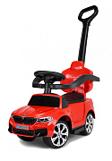 Детский толокар RiverToys BMW M5 A999MP-M с родительской ручкой красный