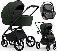Коляска 3 в 1 Sweet Baby SBL Elegante Pro + автокресло Premier Grey Forest Green