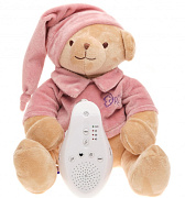Мягкая игрушка Drema BabyDou Мишка с белым и розовым шумом 103-Р пудровый