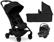 Коляска 2 в 1 Joolz Aer 2 и автокресло Baby-Safe Core Midnight Grey Space black