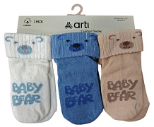 Носки Arti для мальчика с рисунком 3 пары 40124 K 12