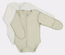 Боди Rant Hugs and Kisses с длинным рукавом 2 шт. 6772 Light green 62