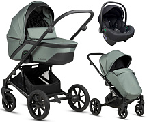 Детская коляска Noordi Aqua V2 3 в 1 с автокреслом Terra Edusky Black 1482842 Fern
