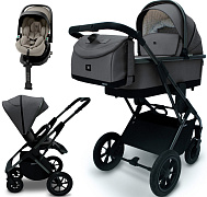 Коляска 3 в 1 Sweet Baby Ricci Air + автокресло Premier Plus Begie Steel Grey (Air)