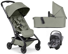 Коляска 2 в 1 Joolz Aer 2 и автокресло Baby-Safe Core Frost Grey Sage green