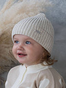 Шапка НаследникЪ Выжанова Лапша НВ-ЛС-007 ЧЗ бежевый меланж 36