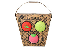 Набор тактильных мини-мячиков Oli&Carol Veggie Salad Baby Sensory Balls L-BABY-BALL-SALAD Овощной салат