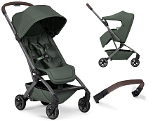 Детская прогулочная коляска Joolz Aer 2 с бампером и реверсивным блоком Forest Green