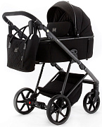 Детская коляска Adamex Delta Natura 2 в 1 DN-11-CARBON (ЧЕРНЫЙ)