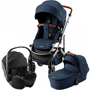 Коляска 3 в 1 Britax Roemer Smile 5Z + автокресло Baby-Safe PRO Night Blue / Space Black