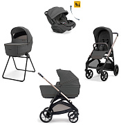 Коляска Inglesina Aptica Darwin Recline Evo 2026 3 в 1 Marble Grey