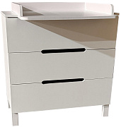 Детский пеленальный комод Кедр Florencia белый