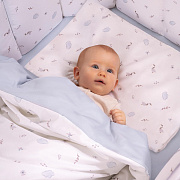 Комплект в кроватку Perina Sleepy 6 пр. КПП6.100 голубой