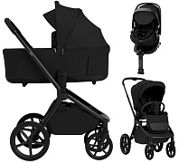 Коляска 4 в 1 Sweet Baby SBL Orso New + автокресло Premier Plus Black New Black
