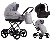 Детская коляска AroTeam Cocoline 3 в 1 с автокреслом Avionaut Cosmo 12 св.серый