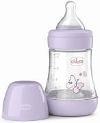 Детская бутылочка Chicco Perfect 5 с соской, медл.поток,150 мл,0+ Girl