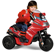 Детский электромотоцикл Peg Perego Ducati Desmosedici EVO Красный