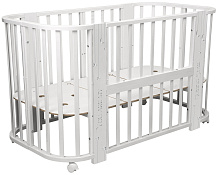 Кроватка-трансформер Indigo Baby Line 5 в 1 New звездочки