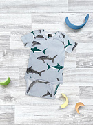 Боди Mjolk Акулы 56