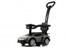 Детский толокар RiverToys M555MM-H серый