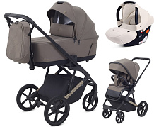 Детская коляска Rant Garda 3 в 1 с автокреслом Cruise Beige Mocca