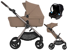 Детская коляска Anex iQ Premium NT 3 в 1 и автокресло Biuco BC100B без адаптеров iQ-26 Buff