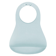 Нагрудник Roxy-Kids детский для кормления RBN-402AB Арктический голубой