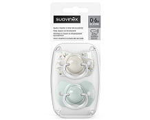 Набор физиологических пустышек Suavinex Birdies, 0-6 мес, 2 шт 309056 GN