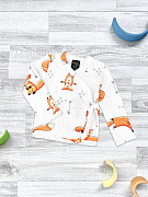 Распашонка Mjolk Лисички 62