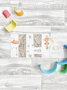 Набор платочков-слюнявчиков Mjolk Лисички 20х20 см