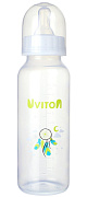 Бутылочка Uviton стандартное горлышко 250 мл белый