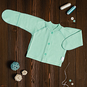 Кофточка Vikalex Мятный длинный рукав 56