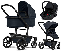 Детская коляска 3 в 1 Joolz Day 5 и автокресло Osann Cuddle Carbon Dark Navy Blue
