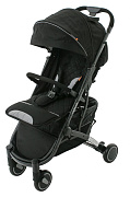 Детская прогулочная коляска BabyZz D200 черная на черной раме